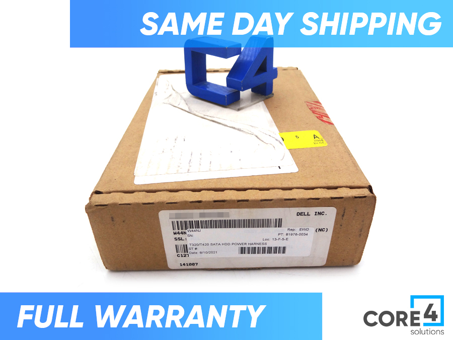 DELL W44NJ T320/T420 SATA HDD POWER HARNESS *New Bulk*