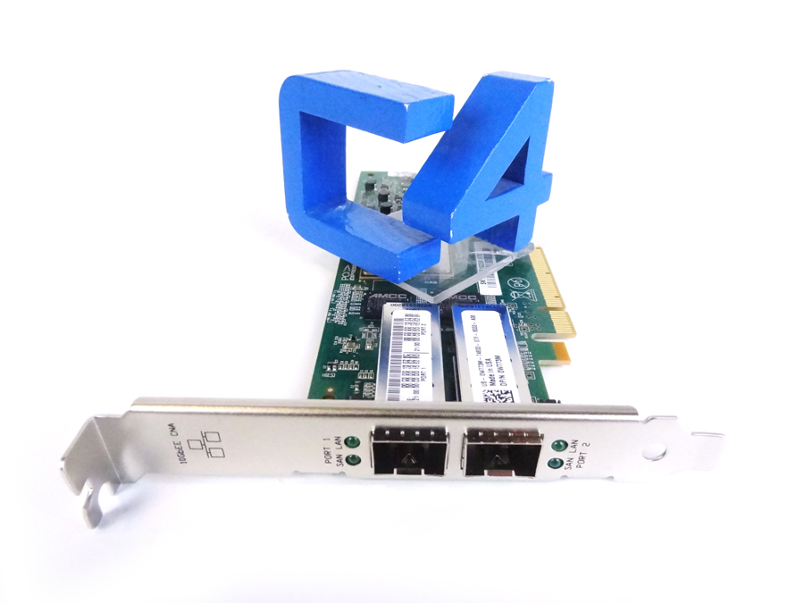 DELL 0W773M 10GB QLE8152 DUAL PORT PCI-E FCOE HBA QLE8152 - *NEW*