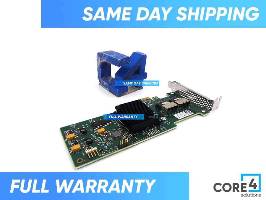 DELL W8J8X DUAL PT HOST BUS ADAPTER 6GB PCIR *New Bulk*