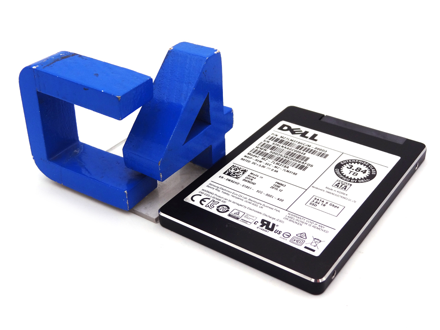 DELL W9GHD 3.84TB 6GBPS SATA RI SSD