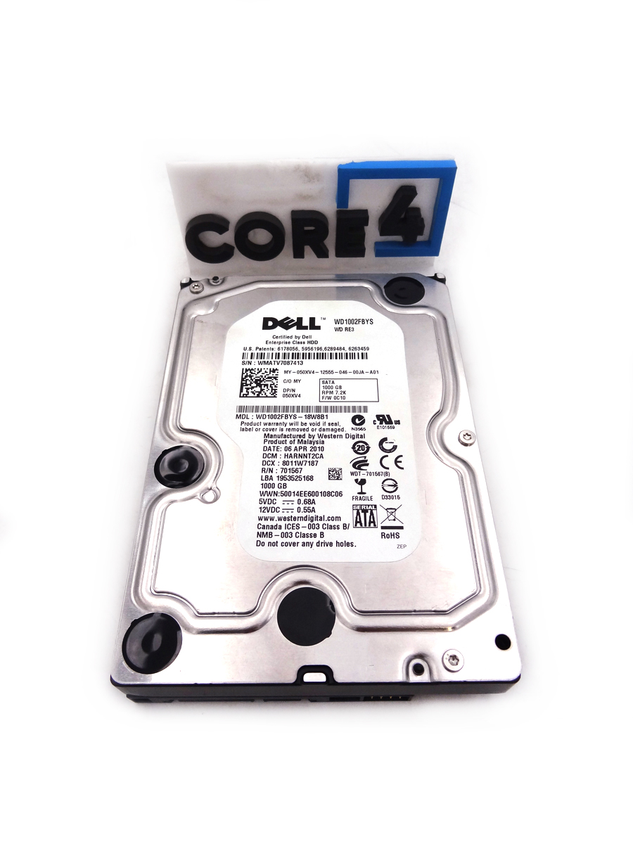 WD WD1002FBYS 1TB 7200RPM SATA HARD DRIVE, 3.5