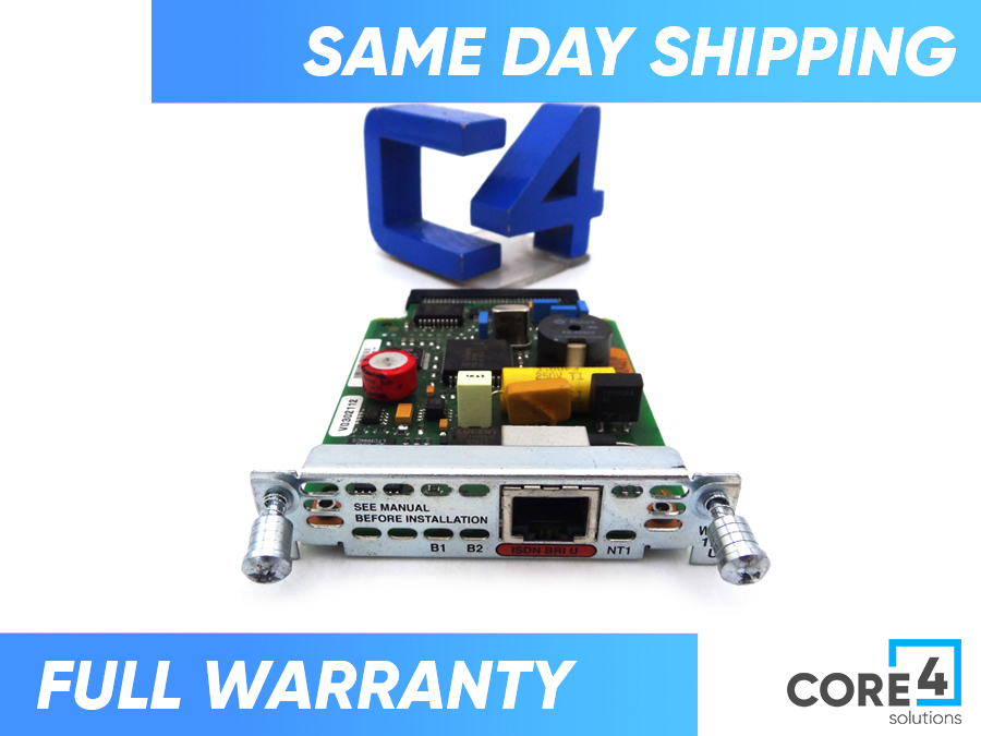 CISCO WIC-1B-U 1 Port Bri Wan Interface Card