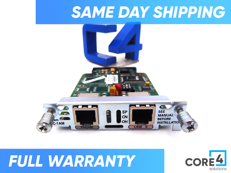 CISCO WIC-1AM 1-PORT MODEM WAN INTERFACE CARD