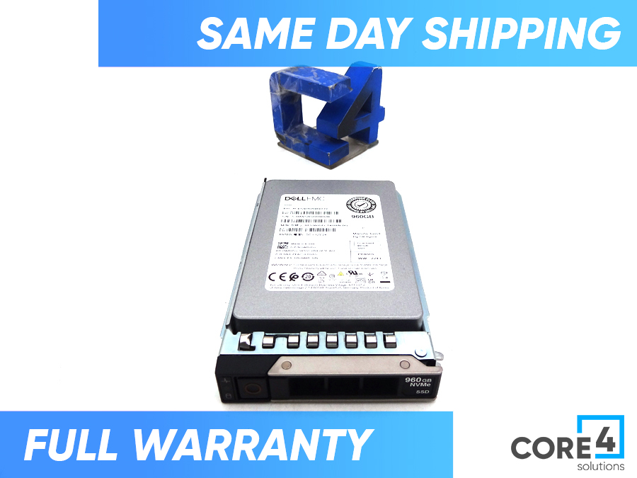 DELL WR2FG 960GB SSD PCIe NVMe 4.0 U.2 TLC RI *New Bulk*