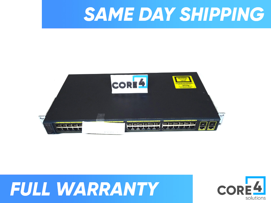 CISCO WS-C2960-48TC-L Catalyst 2960 48 10/100 + 2 T/SFP Switch