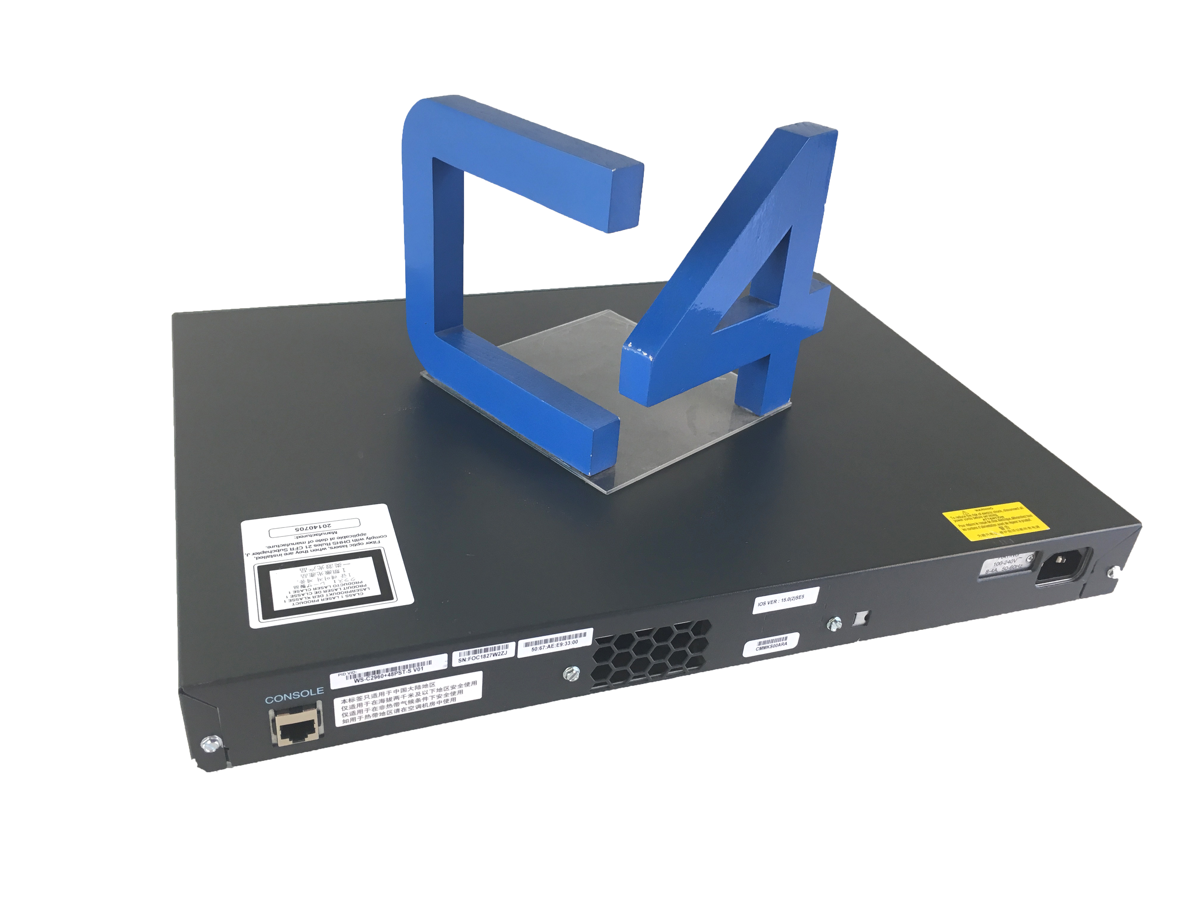 CISCO WS-C2960+48PST-S CATALYST 2960 PLUS 48 PORT 10/100