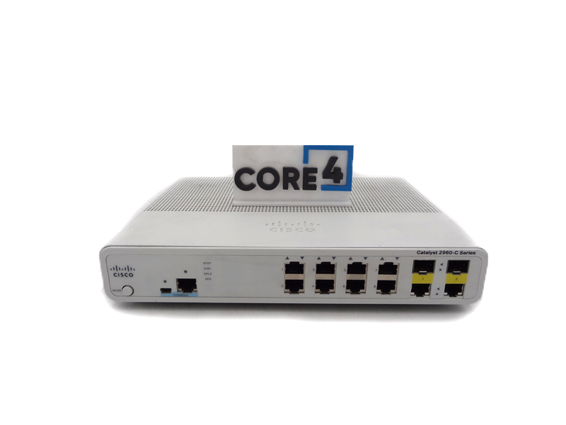 CISCO WS-C2960C-8TC-L CATALYST 2960C SWITCH 8FE, 2 X