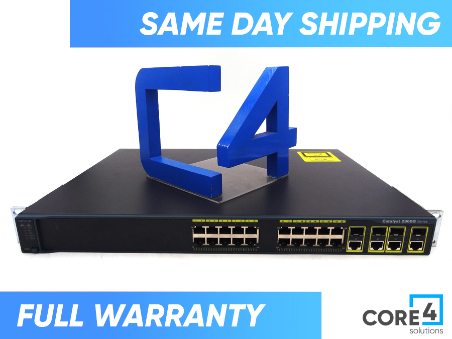 Cisco WS-C2960G-24TC-L Catalyst 2960G-24TC Ethernet Switch 