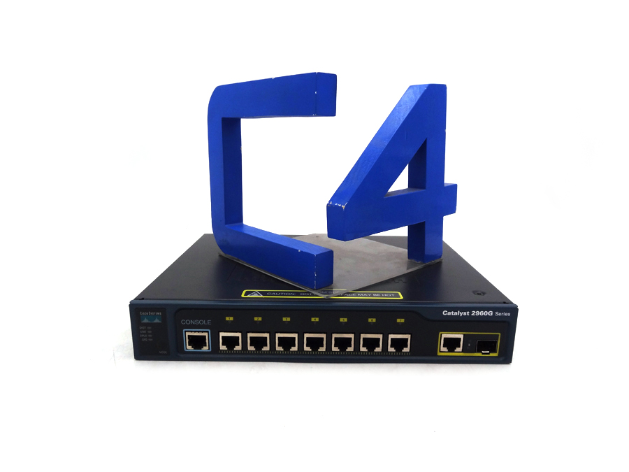 CISCO WS-C2960G-8TC-L Catalyst 2960 7 10/100/1000 + 1 T/S