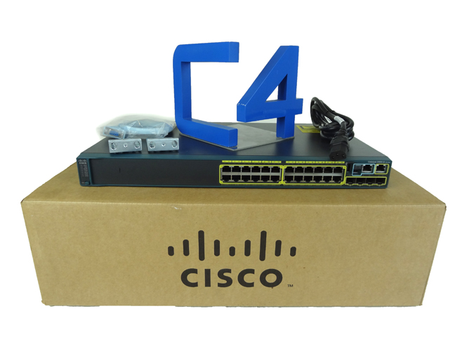 CISCO WS-C2960S-24TS-L CATALYST 2960S 24 GIGE, 4 X SFP - New Open Box