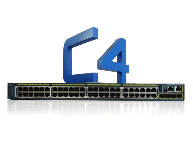 CISCO WS-C2960S-48FPS-L 48 PORT 101001000 POE + 4 X SFP