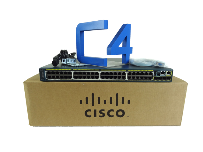 CISCO WS-C2960S-48FPS-L 48 PORT 101001000 POE + 4 X SFP