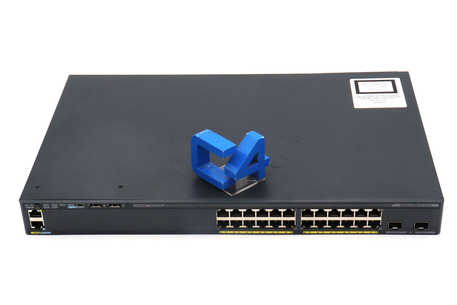 CISCO WS-C2960X-24TD-L CATALYST 2960-X 24X GIGE PORT 2X SFP+ SWITCH