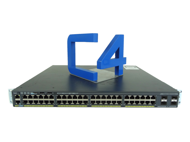 CISCO WS-C2960X-48LPS-L 48 PORT 10/100/1000 POE+ GE+4 SFP