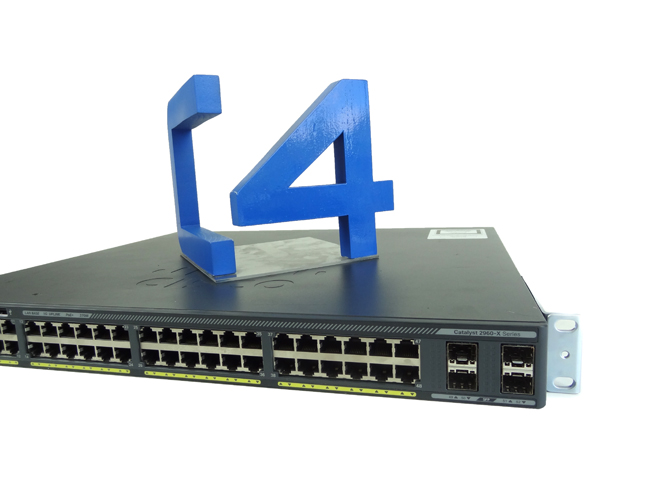 CISCO WS-C2960X-48LPS-L 48 PORT 10/100/1000 POE+ GE+4 SFP