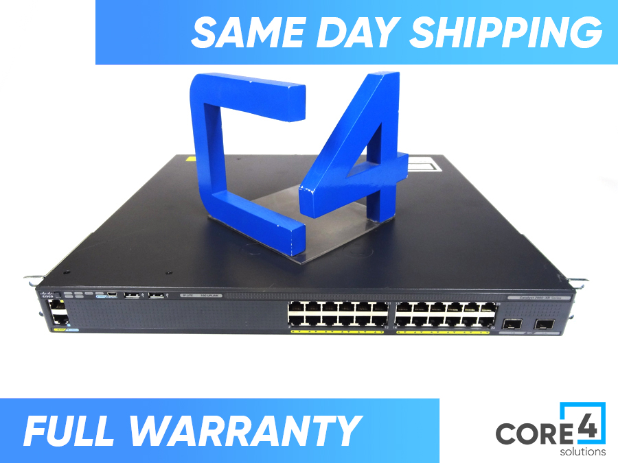 CISCO WS-C2960XR-24TD-I Catalyst 2960-XR 24 GigE Switch