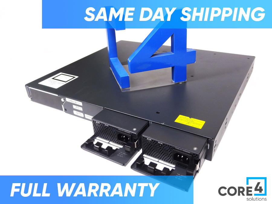 CISCO WS-C2960XR-48FPS-I CATALYST 48 PORT POE SWITCH