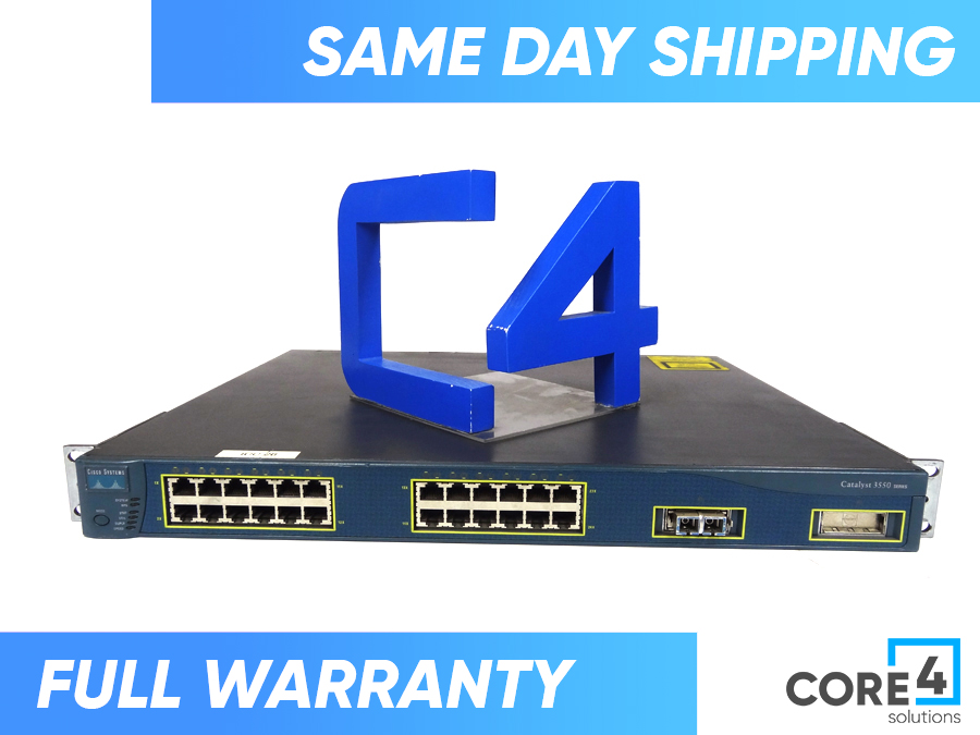 Cisco WS-C3550-24-SMI Catalyst 3550-24 Ethernet Switch