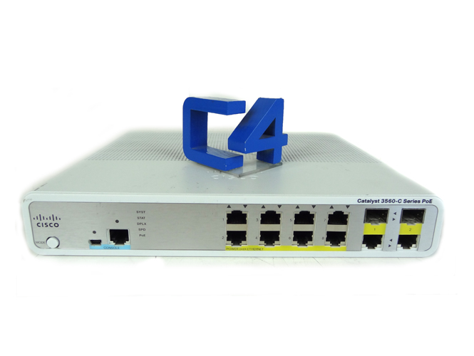 CISCO WS-C3560C-8PC-S 3560C SWITCH 8 FE POE, 2 X DUAL