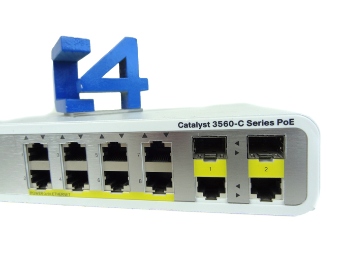 CISCO WS-C3560C-8PC-S 3560C SWITCH 8 FE POE, 2 X DUAL