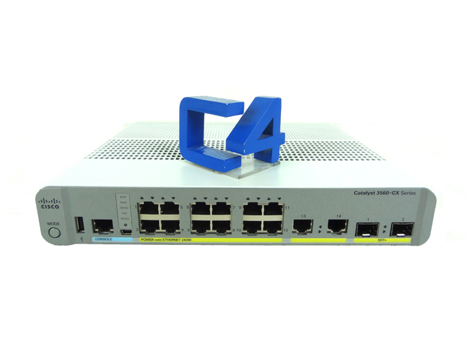 CISCO WS-C3560CX-12PD-S CISCO CATALYST 3560-CX 12 PORT POE