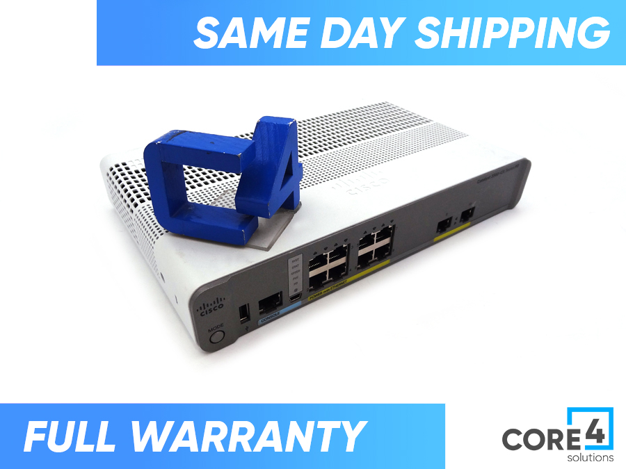 CISCO WS-C3560CX-8PT-S 3560-CX PD PSE SWITCH 8 GE POE+, US