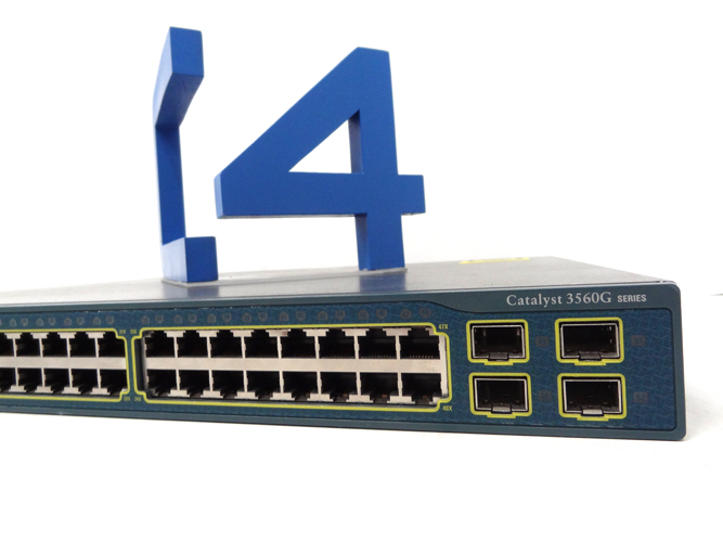 CISCO WS-C3560G-48TS-S Catalyst 3560 Gigabit Ethernet Switch - New sealed
