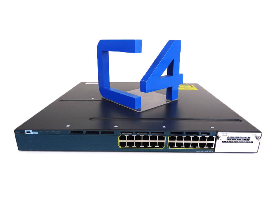 CISCO WS-C3560X-24P-L 24 POE+ 1000, LAN BASE, 715W *New Open Box*