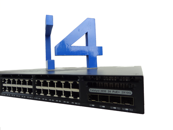 CISCO WS-C3650-24PD-S CATALYST 3650-24PD-S, STANDALONE w/ dual power
