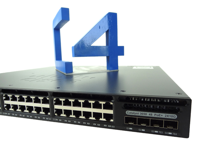 CISCO WS-C3650-48FD-S CATALYST 3650-48FD-S SWITCH - New Factory Sealed