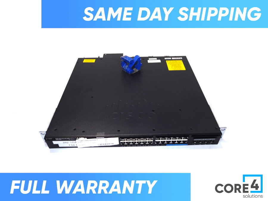 CISCO WS-C3650-8X24UQ-S Catalyst 3650-8X24UQ-S Switch - 24 Ports, Managed, Rac