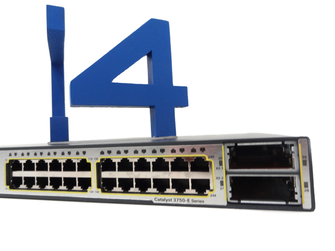CISCO WS-C3750E-24TD-SD CATALYST 3750E 24 PORT 10/100/1000