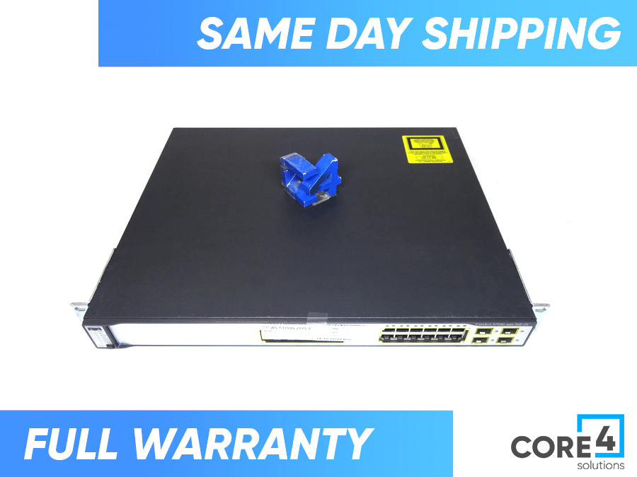 CISCO WS-C3750G-24PS-S Catalyst 3750 24 10/100/1000T PoE + Switch