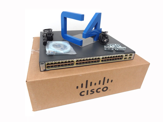 CISCO WS-C3750G-48PS-S Catalyst 3750 48 101001000T PoE +