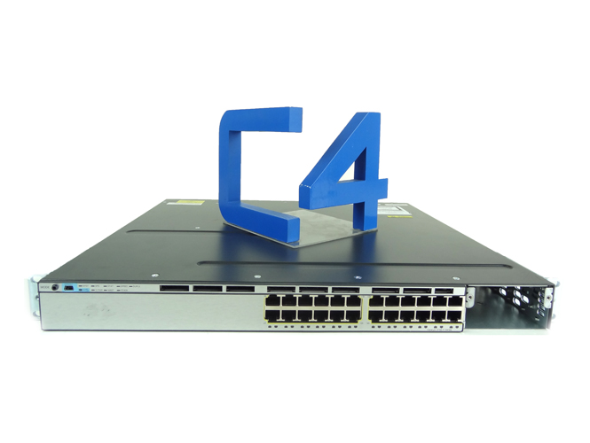 CISCO WS-C3750X-24T-E CISCO 3750X 24 PORT SWITCH IP SERVC