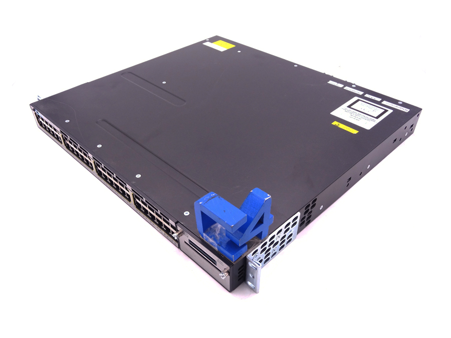 CISCO WS-C3750X-48P-l 48 x 10/100/1000 Ethernet PoE+ Switch 
