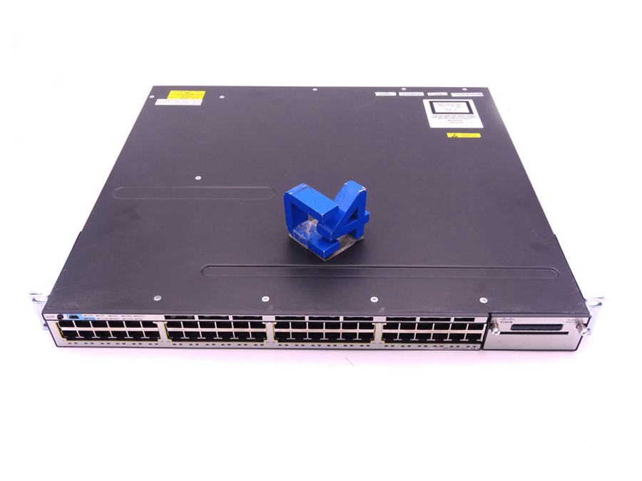 CISCO WS-C3750X-48P-l 48 x 10/100/1000 Ethernet PoE+ Switch 