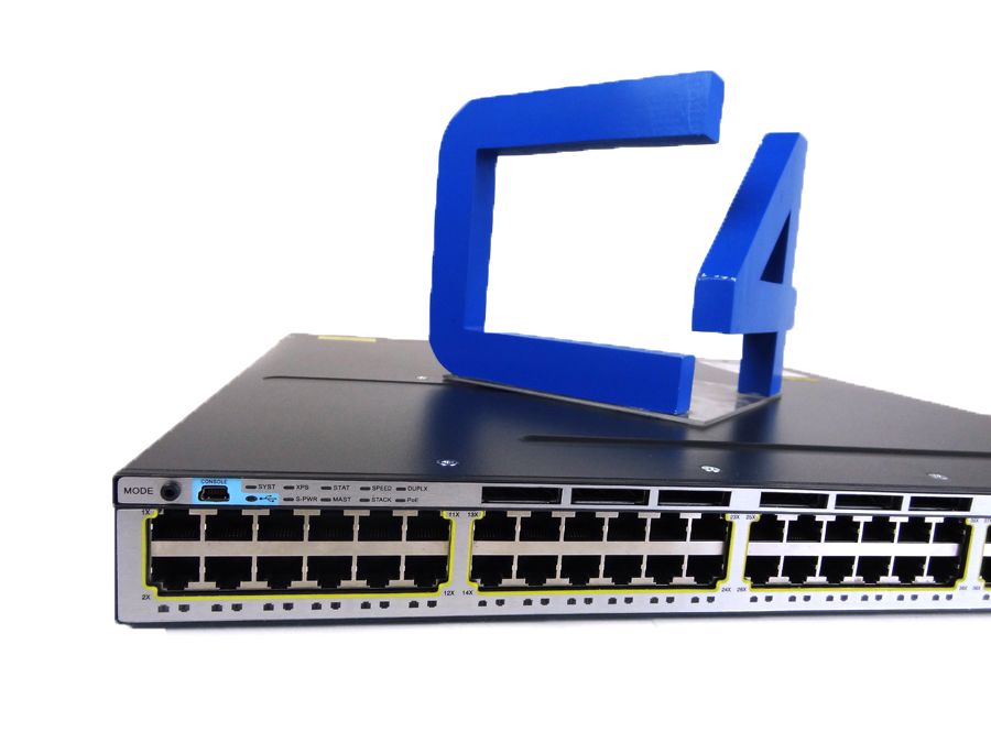 CISCO WS-C3750X-48P-S 48 POE+ 1000 Switch *New Open Box*