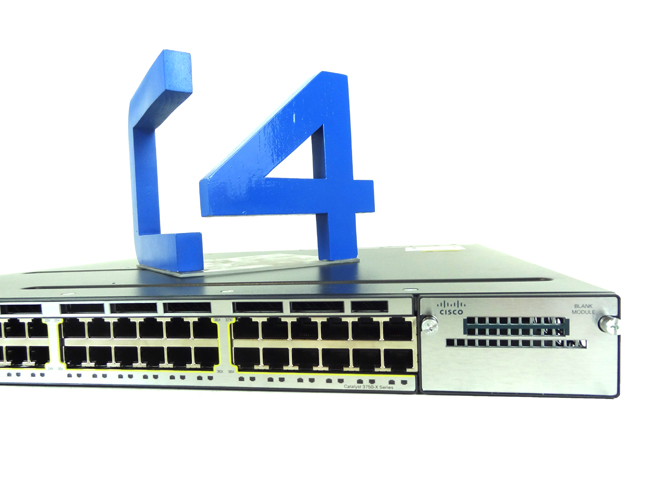 CISCO WS-C3750X-48T-L STACKABLE 48 101001000 ETHERNET