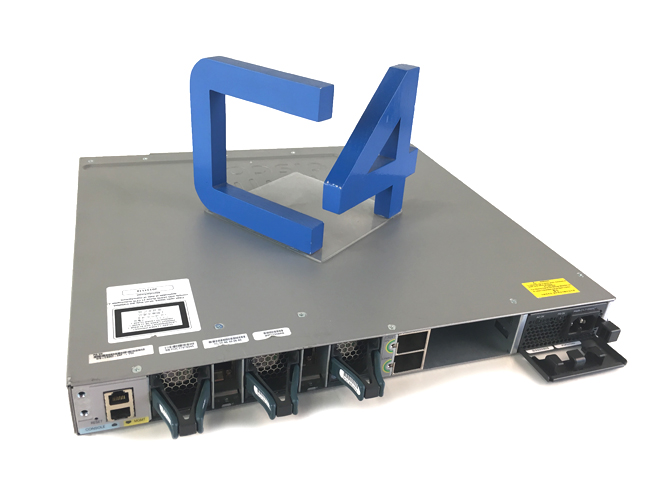 CISCO WS-C3850-24P-L CISCO 24PT POE+ GE, LAN BASE, 715W