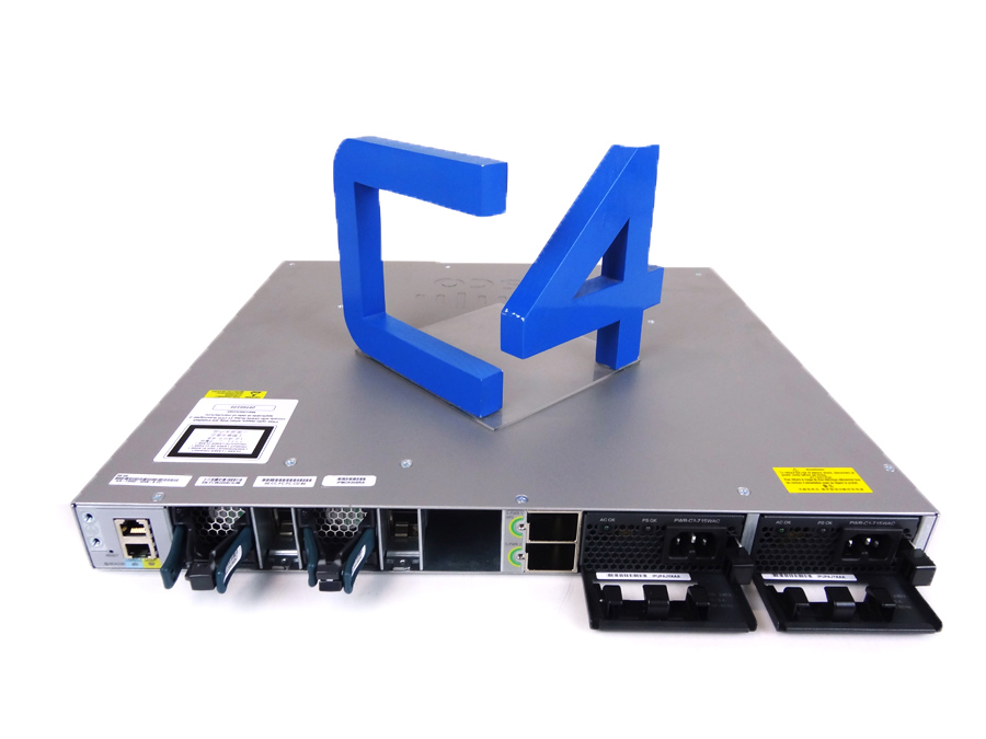 CISCO WS-C3850-24XS-S 24 PORT SFP+, 715WAC, IP BASE SWITCH 