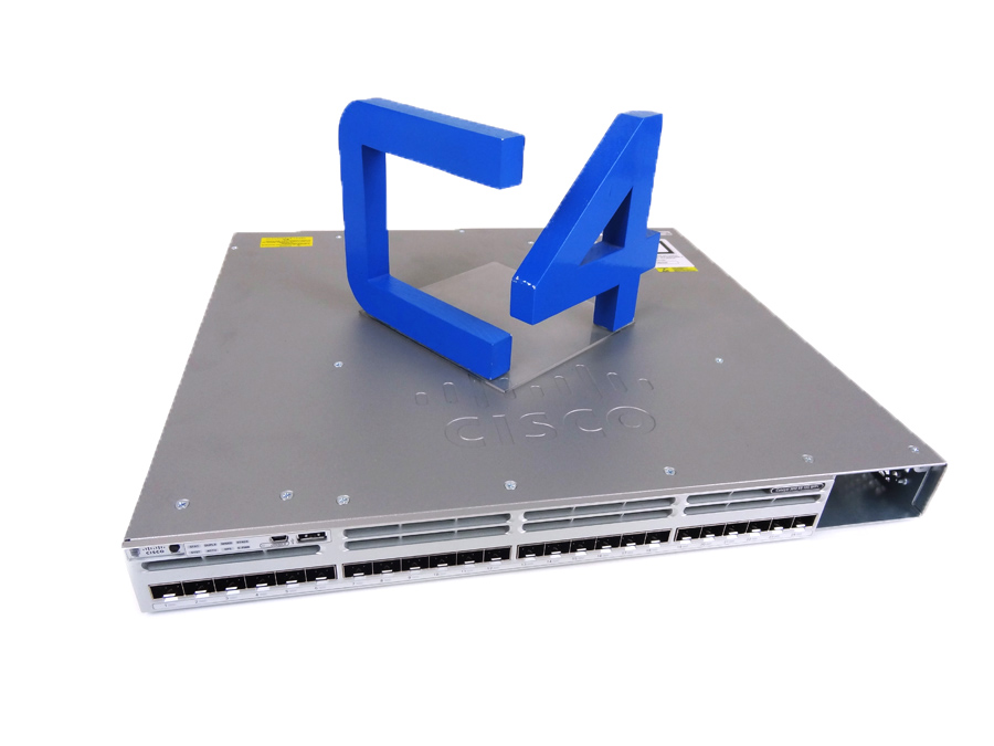 CISCO WS-C3850-24XS-S 24 PORT SFP+, 715WAC, IP BASE SWITCH 