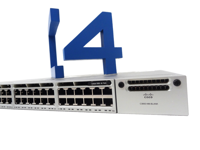 CISCO WS-C3850-48F-L CISCO 48PT POE+ GE, LAN BASE, 1100W