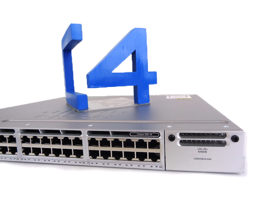 CISCO WS-C3850-48T-L Catalyst 3850 48 Port Data LAN Switch *New Open Box*