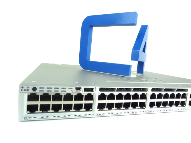 CISCO WS-C3850-48U-S CISCO 48 Port Layer 3 Manged Switch- New Open Box