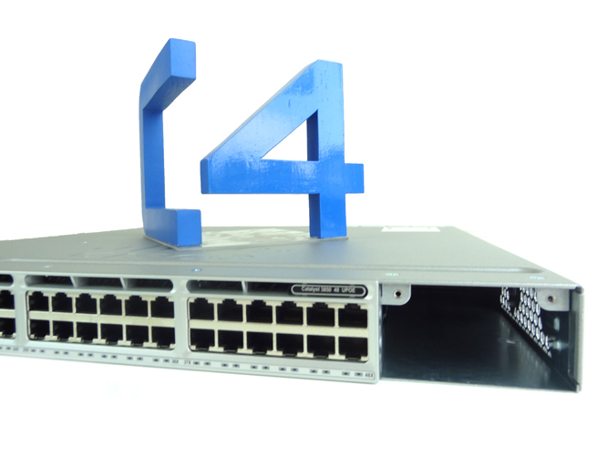 CISCO WS-C3850-48U-S CISCO 48 Port Layer 3 Manged Switch- New Open Box