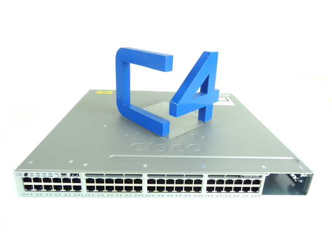 CISCO WS-C3850-48U-S CISCO 48 Port Layer 3 Manged Switch- New Open Box