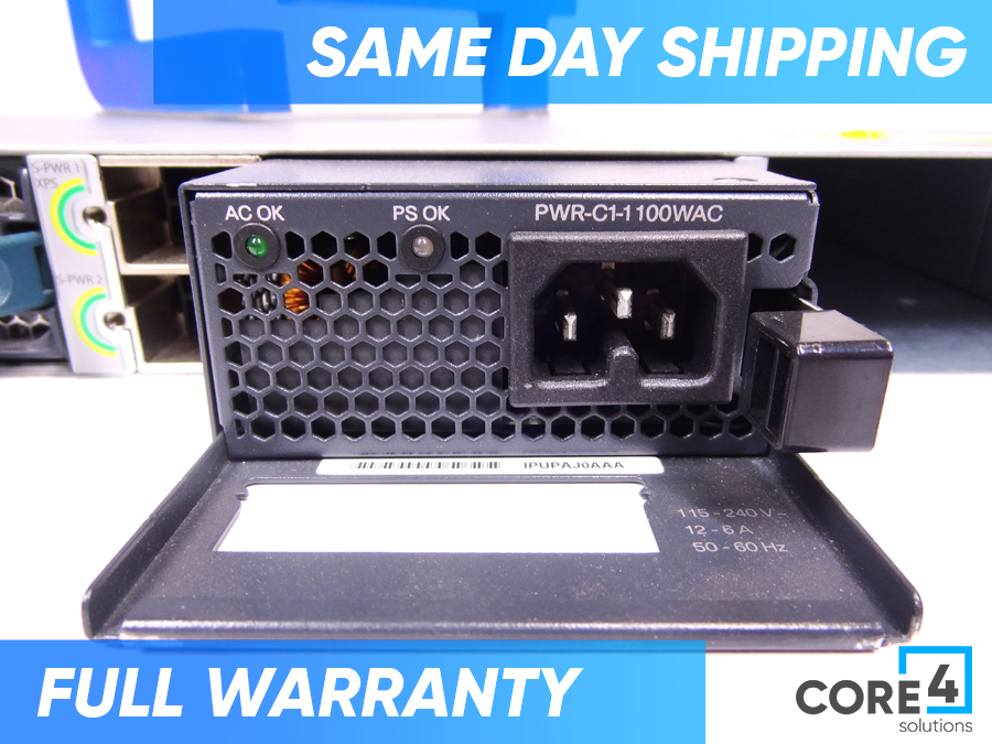 CISCO WS-C3850-48UW-S CATALYST 3850 48PT UPOE 5 AP LIC SWITCH