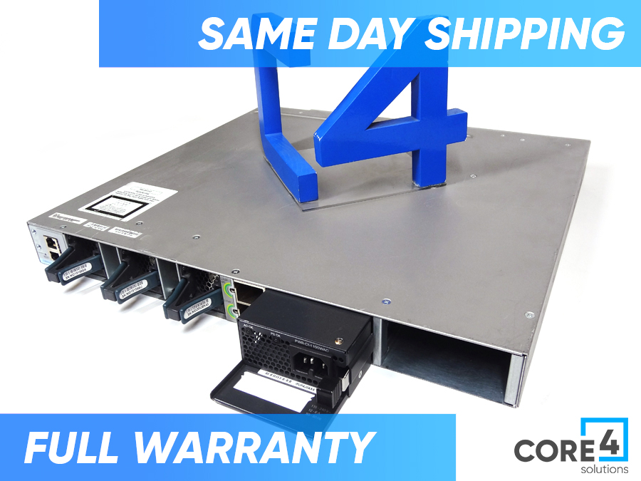 CISCO WS-C3850-48UW-S CATALYST 3850 48PT UPOE 5 AP LIC SWITCH