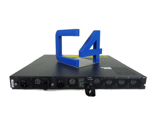  CISCO WS-C4928-10GE CATALYST10 GIGABIT ETHERNET SWITCH -w/ DUAL POWER & FAN